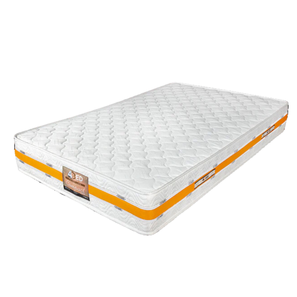 Forbed mattress with separate springs, compact