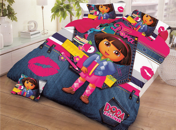 Single microfiber cover for children